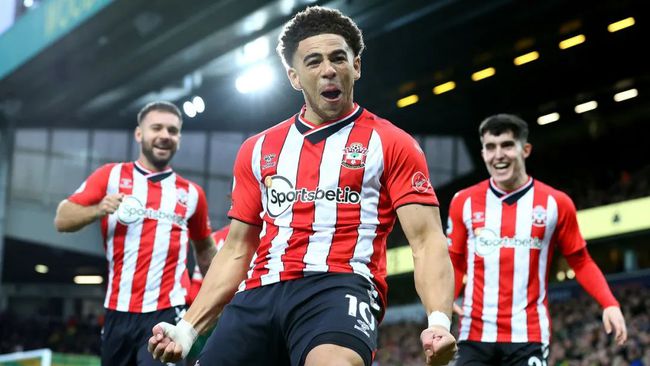 南安普顿欲继续保持不败，迎战水晶宫