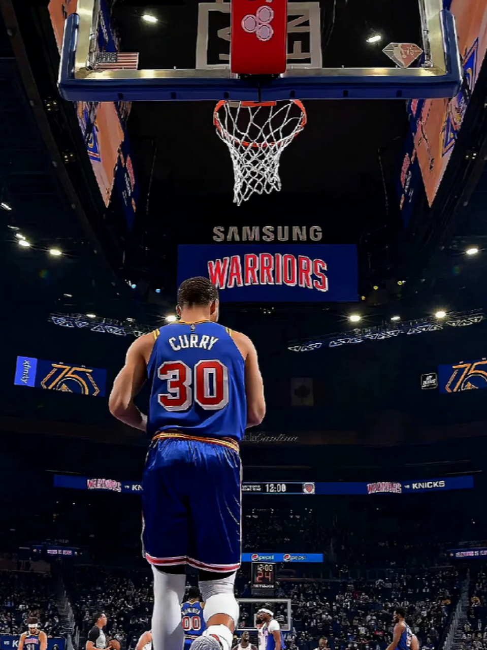 勇士惊险击败开拓者，库里绝杀砍分